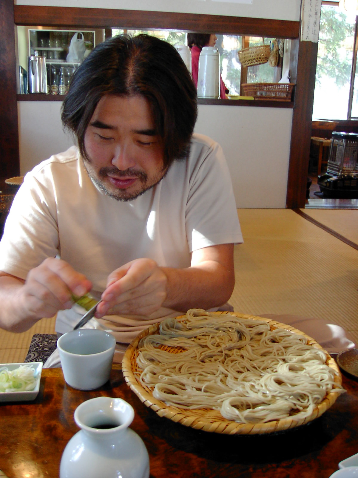 雪山より蕎麦・・・