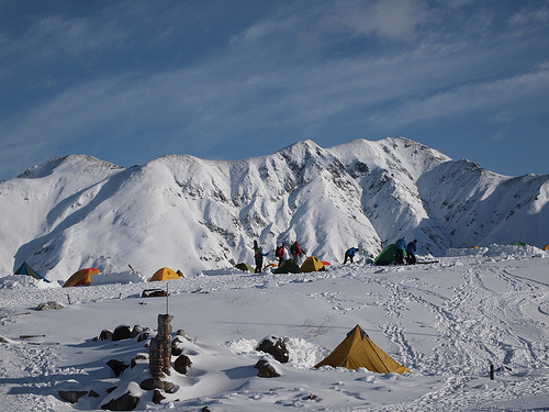 立山初滑り 2日目