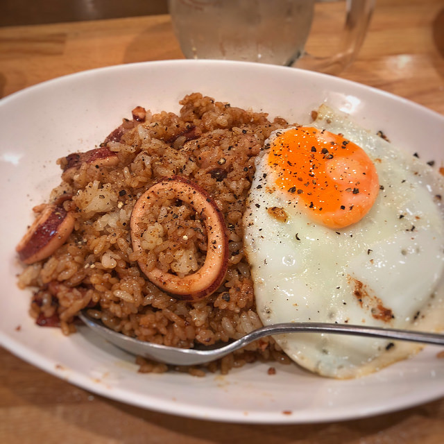 イカ丸ごと飯